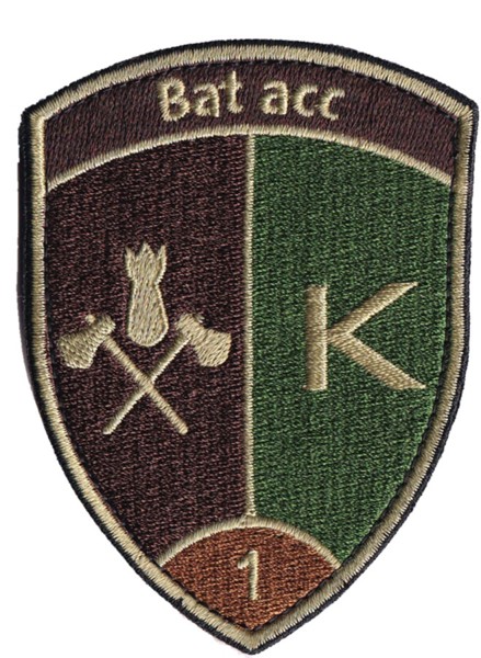 Bild von Bat acc 1 braun mit Klett Schweizer Armee